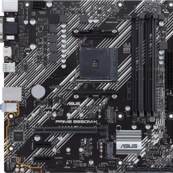 ASUS PRIME B550M-K mATX MB dual M.2 PCIe 4.0 1Gb Ethernet HDMI/D-Sub/DVI SATA 6Gbps USB3.2 Gen 2 Type-A ASUS PRIME B550M-K mATX MB dual M.2 PCIe 4.0 1Gb Ethernet HDMI/D-Sub/DVI SATA 6Gbps USB3.2 Gen 2 Type-A - Офис техника