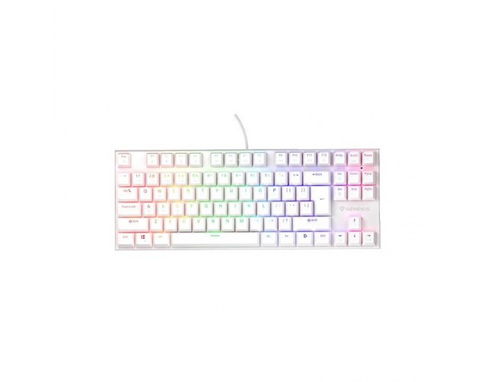 Клавиатура Genesis Mechanical Gaming Keyboard Thor 303 TKL RGB, Silent