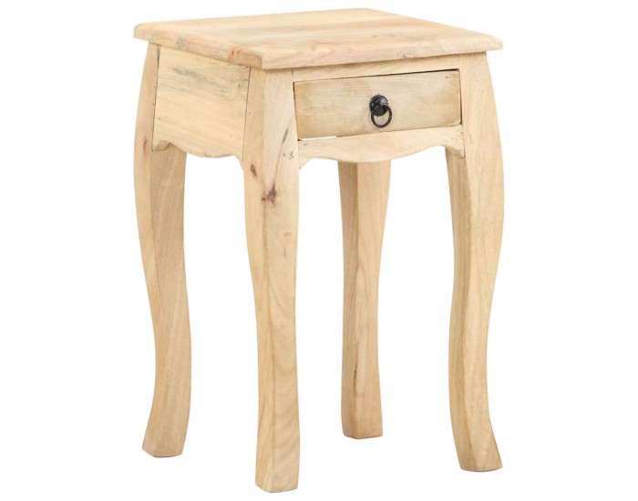 Sonata H Нощно шкафче, 28x28x46 см, мангова дървесина масив