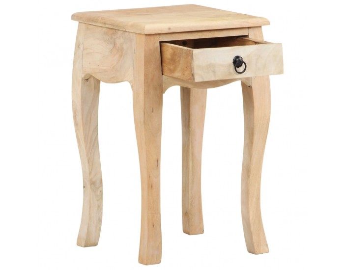 Sonata H Нощно шкафче, 28x28x46 см, мангова дървесина масив