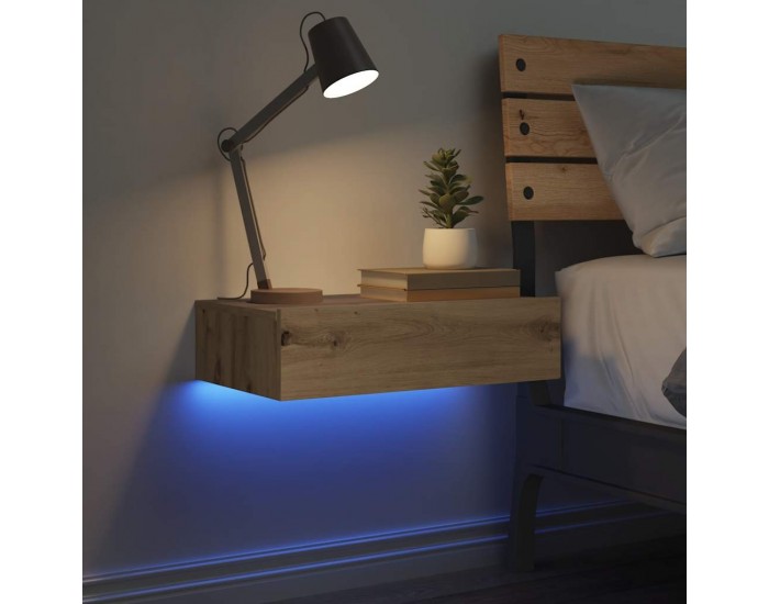 Sonata H Нощно шкафче Artisan Oak 60x35 cm Инженерна дървесина