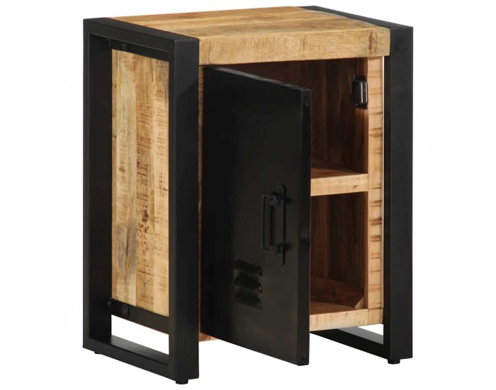 Sonata H Нощно шкафче 40x30x51 cm Масивна груба дървесина Манго