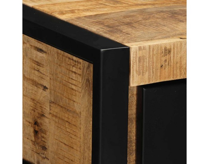 Sonata H Нощно шкафче 40x35x25 cm Масивна груба дървесина Манго