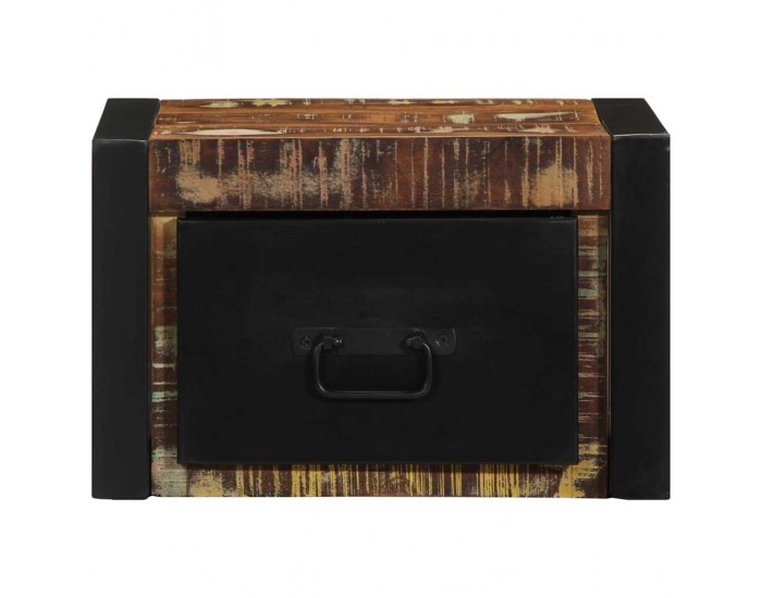 Sonata H Нощно шкафче Multicolour Масивна дървесина Възстановена