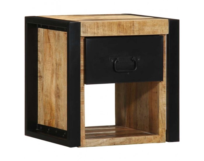 Sonata H Нощни шкафове 2 бр. 40x35x40 cm Масивна груба дървесина Манго