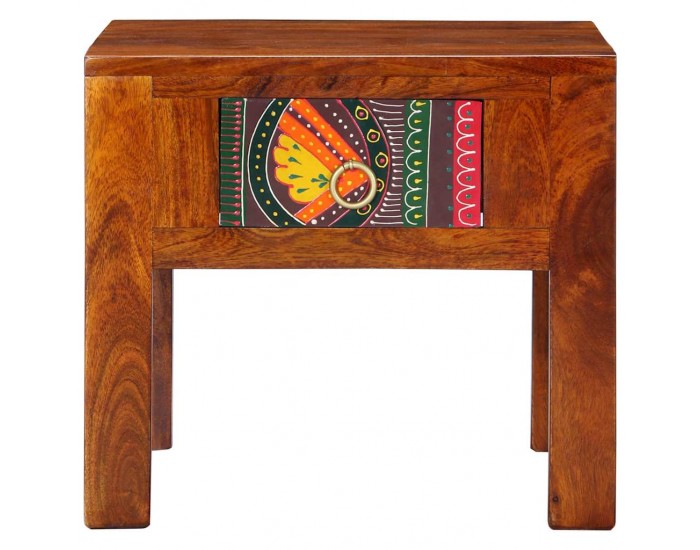 Sonata H Нощно шкафче 2 бр. 40x40x36 cm масивна дървесина акация