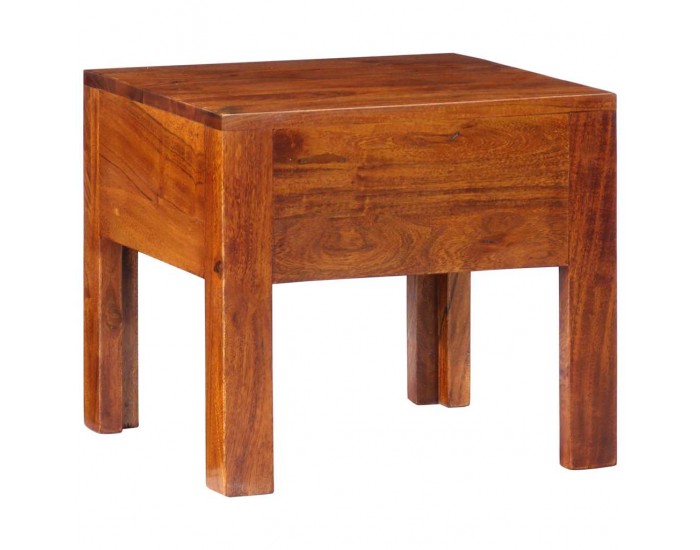 Sonata H Нощно шкафче 2 бр. 40x40x36 cm масивна дървесина акация