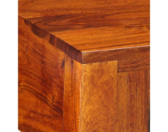 Sonata H Нощно шкафче 2 бр. 40x40x36 cm масивна дървесина акация