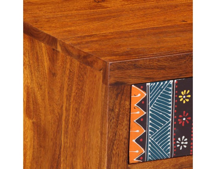 Sonata H Нощно шкафче 40x35x45 cm масивна дървесина акация