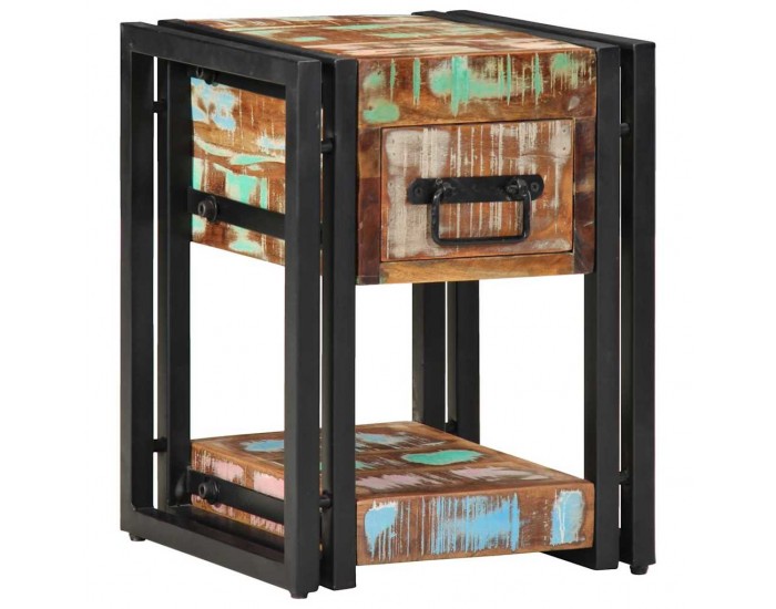 Sonata H Нощен шкаф с чекмедже 2 pcs Многоцветен 30 x 30 x 40 cm