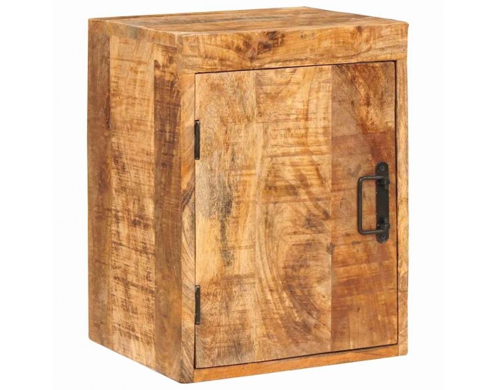 Sonata H Нощно шкафче Кафяво 35 x 33 x 48 см Солидно мангово дърво