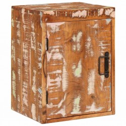 Sonata H Нощно шкафче Кафяво Кабина дърво от повторна употреба - Нощни шкафчета