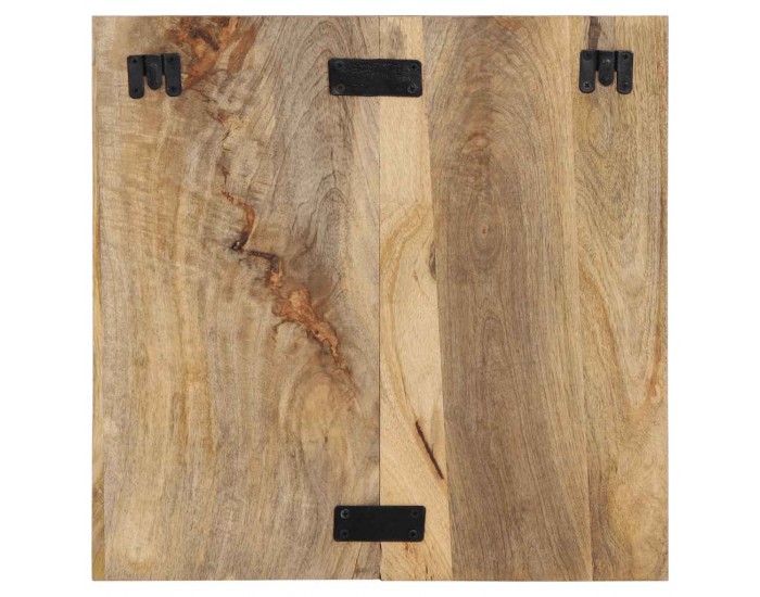 Sonata H Нощно шкафче 50x27x50 cm Масивна груба дървесина Манго