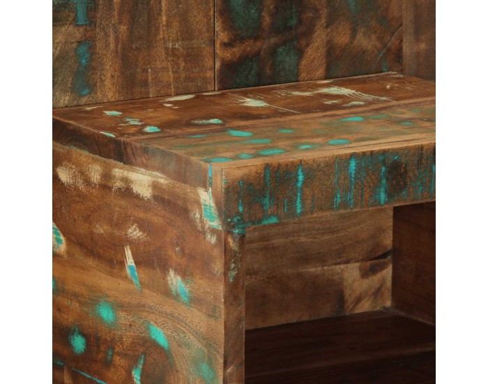 Sonata H Нощно шкафче Multicolour Масивна дървесина Възстановена