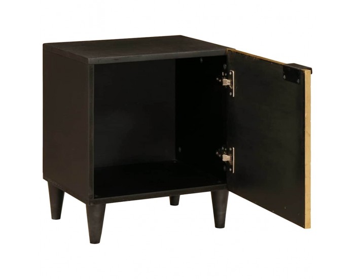 Sonata H Нощно шкафче 2 pcs Черен и златен 40 x 33.5 x 46 см