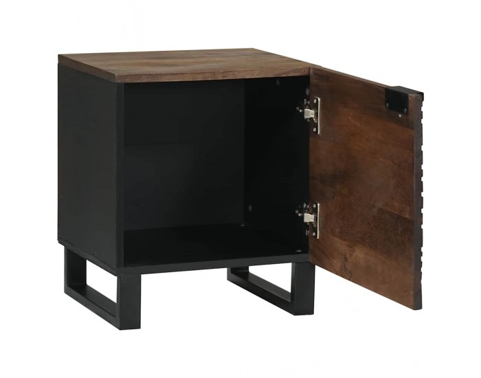 Sonata H Нощен шкаф 2 pcs Орех 40 x 33 x 46 см мангово дърво масив