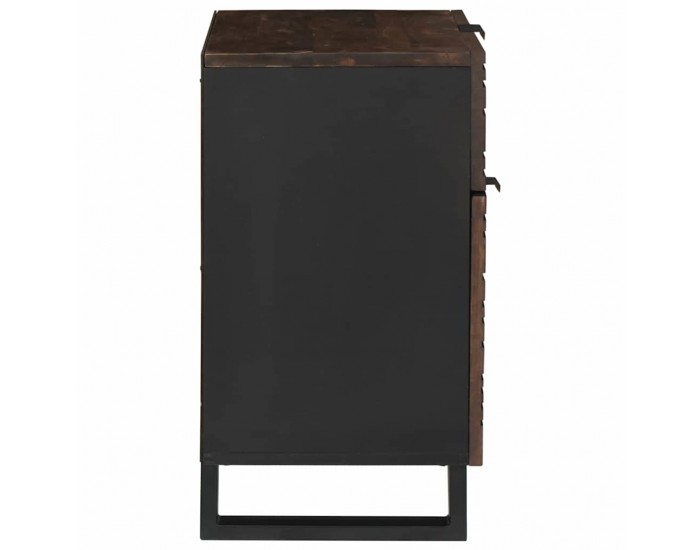 Sonata H Нощен шкаф с чекмедже Орех 50 x 33 x 60 см мангово дърво масив