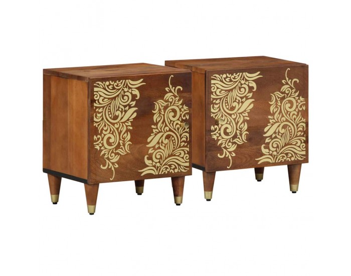 Sonata H Нощен шкаф 2 pcs Меденокафяво 40 x 33 x 46 см