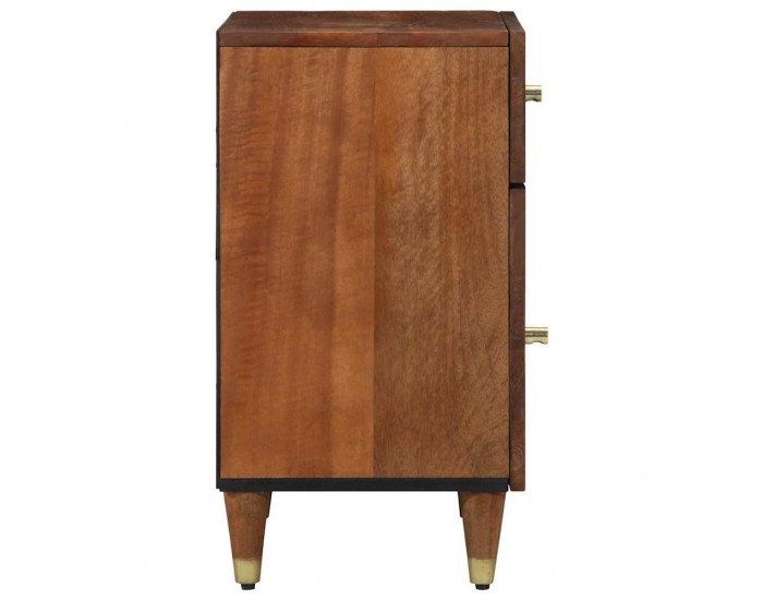 Sonata H Нощен шкаф Меденокафяво 50 x 33 x 60 см мангово дърво масив