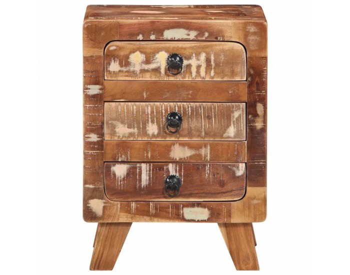 Sonata H Нощно шкафче 37x32x50 cm Масивна дървесина Възстановена