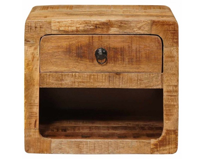 Sonata H Стенен шкаф за нощно шкафче с чекмедже Кафяво 40 x 30 x 36 см