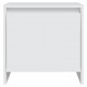 Sonata H Нощно шкафче, бяло, 45x34x44,5 см, инженерно дърво