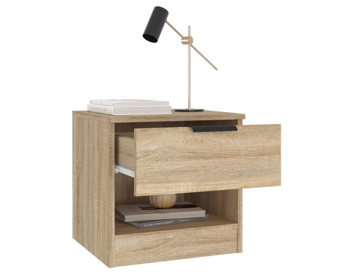 Sonata H Нощни шкафчета, 2 бр, сонома дъб, инженерно дърво
