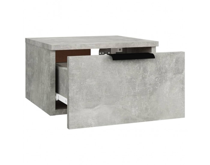 Sonata H Нощно шкафче за стенен монтаж, бяло, 34x30x20 см