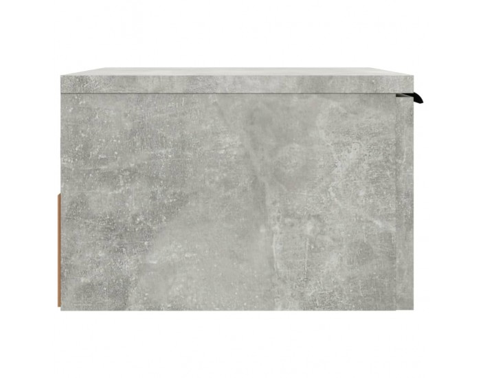 Sonata H Нощни шкафчета за стенен монтаж 2 бр бетонно сиви 34x30x20 см