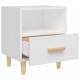 Sonata H Нощно шкафче, бяло, 40x35x47 см