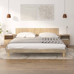 Sonata H Нощни шкафчета, 2 бр, сонома дъб, 40x35x47 см - Спалня