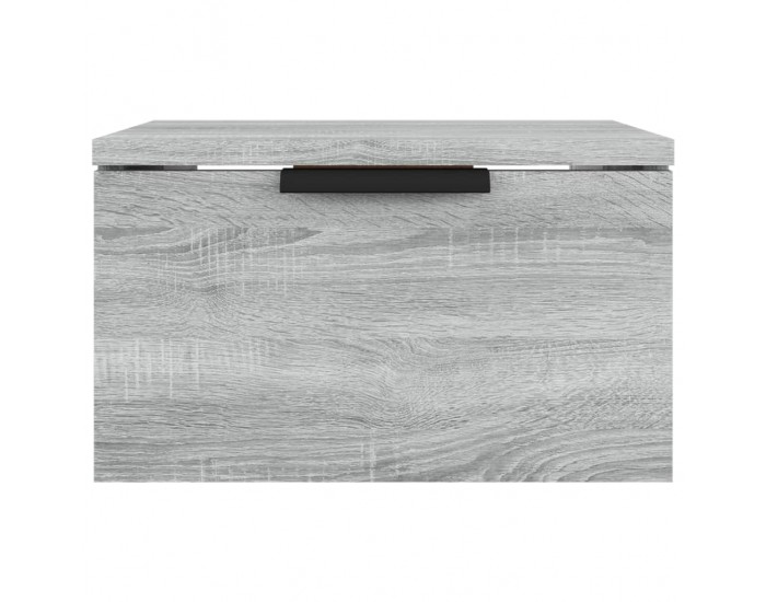 Sonata H Нощни шкафчета за стенен монтаж, 2 бр, сив сонома, 34x30x20 см