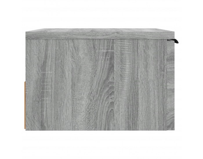 Sonata H Нощни шкафчета за стенен монтаж, 2 бр, сив сонома, 34x30x20 см