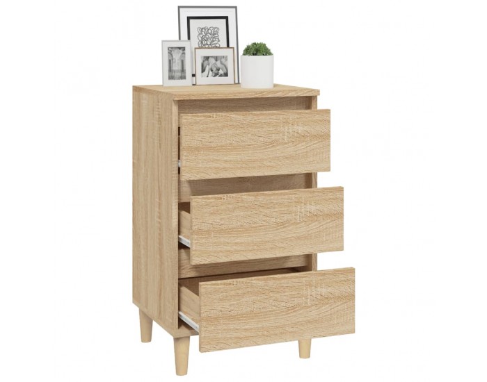 Sonata H Нощно шкафче, дъб сонома, 40x35x70 см, инженерно дърво