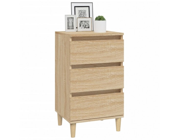 Sonata H Нощно шкафче, дъб сонома, 40x35x70 см, инженерно дърво