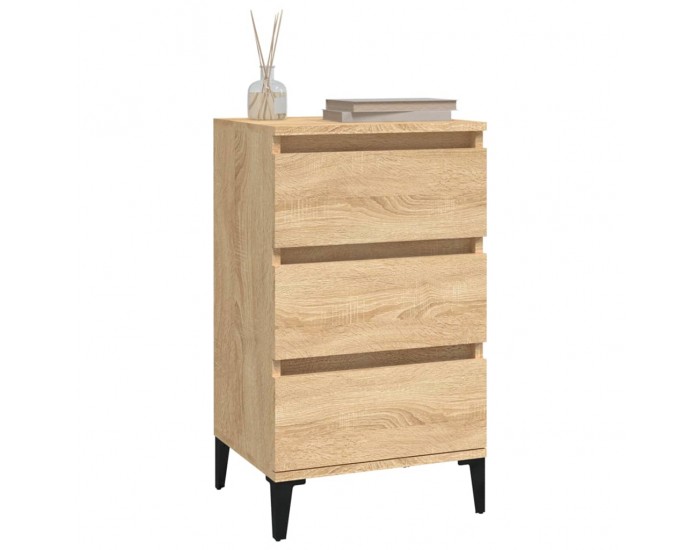 Sonata H Нощно шкафче, дъб сонома, 40x35x70 см, инженерно дърво
