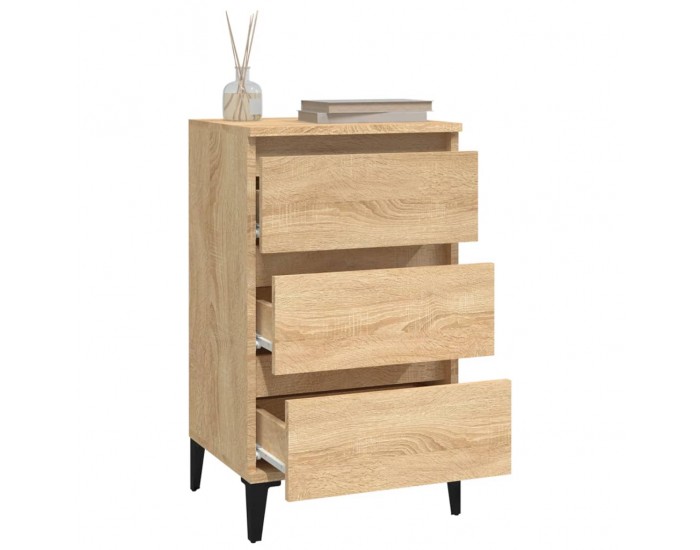 Sonata H Нощно шкафче, дъб сонома, 40x35x70 см, инженерно дърво