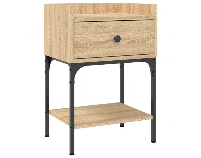 Sonata H Нощни масички, 2 бр, сонома дъб, 40,5x31x60 см, инженерно дърво