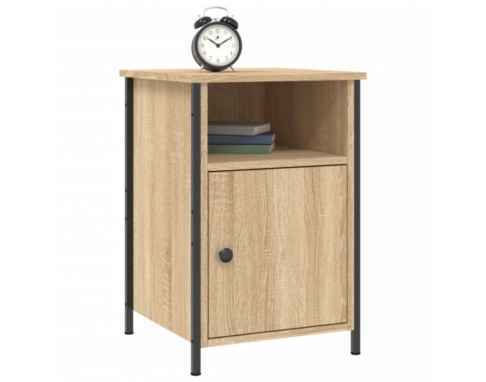 Sonata H Нощно шкафче, дъб сонома, инженерно дърво 40x42x60 см
