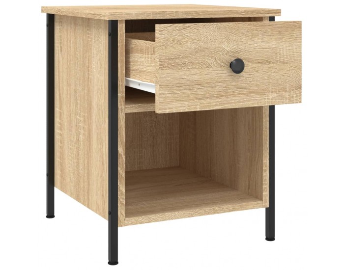 Sonata H Нощно шкафче, сонома дъб, 40x42x50 см, инженерно дърво