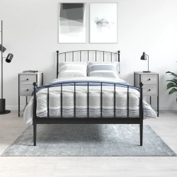 Sonata H Нощни шкафчета, 2 бр, сив сонома, 32x42x70 см, инженерно дърво - Нощни шкафчета