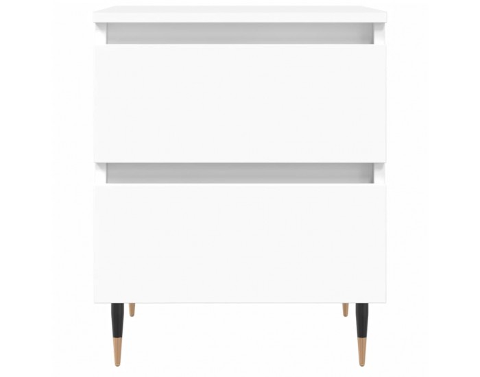 Sonata H Нощно шкафче, бяло, 40x35x50 см, инженерно дърво