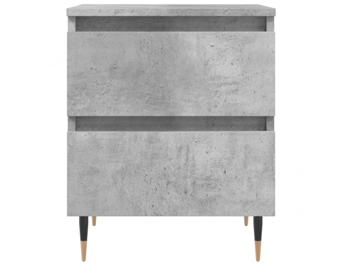 Sonata H Нощно шкафче бетонно сиво 40x35x50 см инженерно дърво