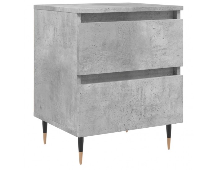 Sonata H Нощно шкафче бетонно сиво 40x35x50 см инженерно дърво