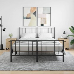 Sonata H Нощни шкафчета 2 бр дъб сонома 40x35x47,5 см инженерно дърво - Спалня