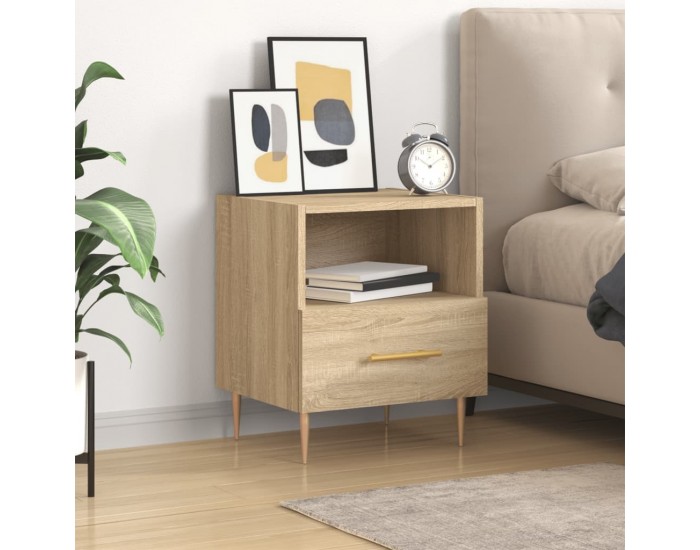Sonata H Нощно шкафче, дъб сонома, 40x35x47,5 см, инженерно дърво