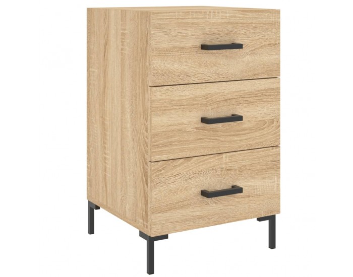 Sonata H Нощно шкафче, дъб сонома, инженерно дърво 40x40x66 см