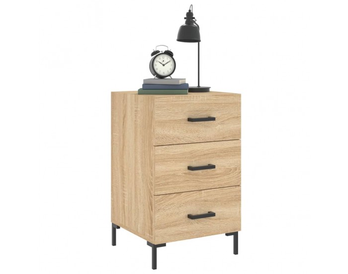 Sonata H Нощно шкафче, дъб сонома, инженерно дърво 40x40x66 см