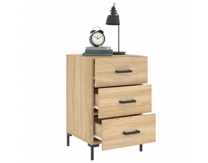 Sonata H Нощно шкафче, дъб сонома, инженерно дърво 40x40x66 см