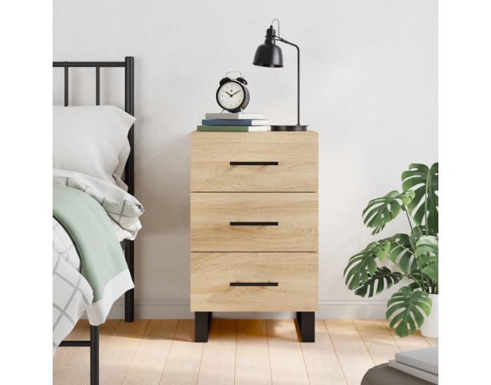 Sonata H Нощно шкафче, дъб сонома, инженерно дърво 40x40x66 см